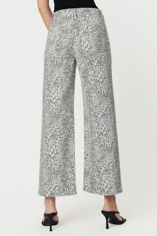Blaire Leopard Baggy Jeans