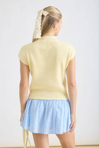 Maribel Mockneck Knit | Butter
