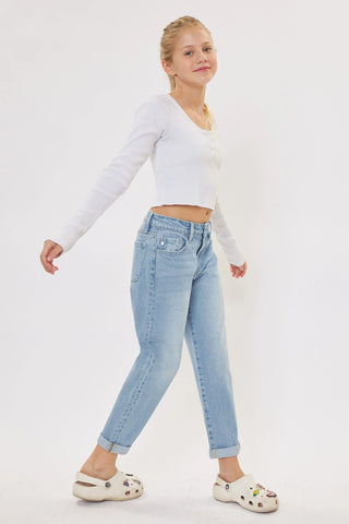 Kan Can Youth Mini Mom Jeans