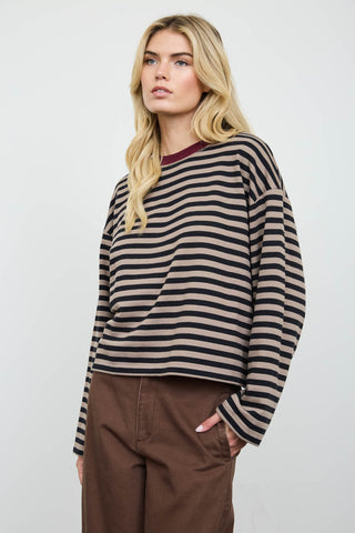 Madden Stripe Knit Top