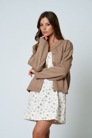 Ellis Cardigan | Mocha