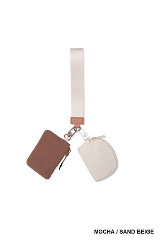 Everyday Dual Pouch Wristlet