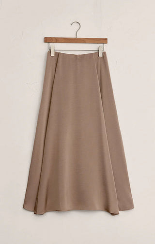 Northpointe Satin Midi Skirt