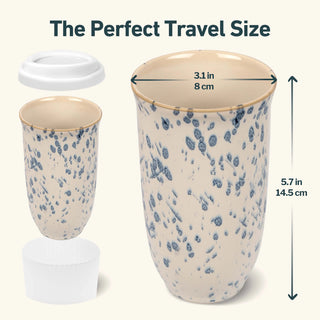 Orchid Ceramic Travel Mug | 16oz