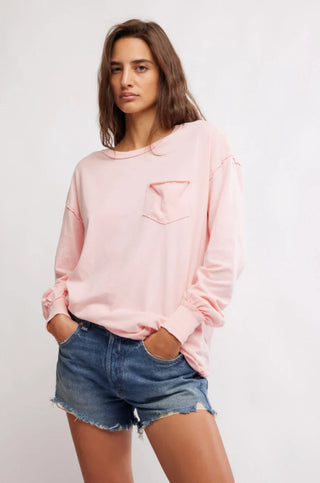 Free People Fade Into You Long Sleeve