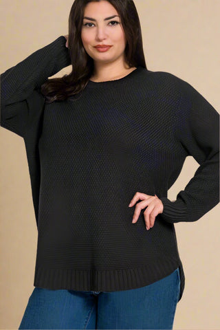 Classic Charm Plus Size Sweater