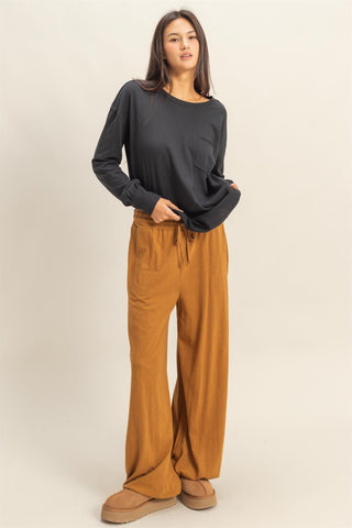 Lived In Pocket Tee | Black