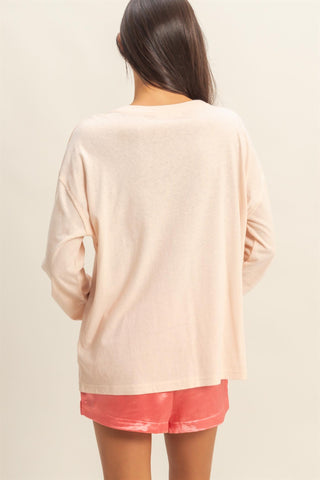 Lived In Pocket Tee | Dusty Pink