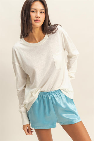 Lived In Pocket Tee | Cream