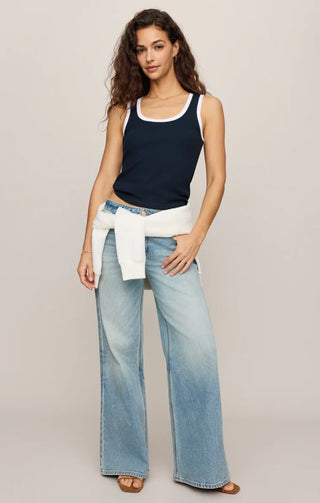 Sirena Contrast Rib Tank