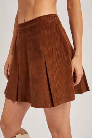 Emery Corduroy Mini Skirt