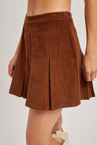 Emery Corduroy Mini Skirt