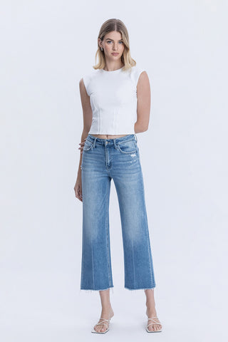 Maren Crop Slim Wide Leg