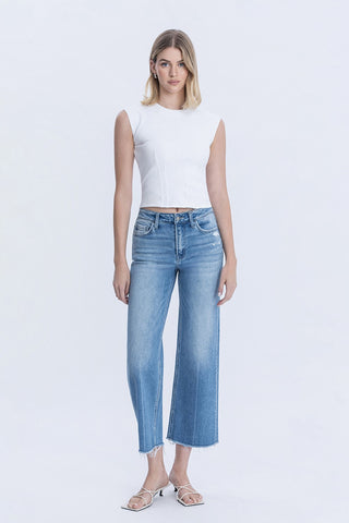 Maren Crop Slim Wide Leg