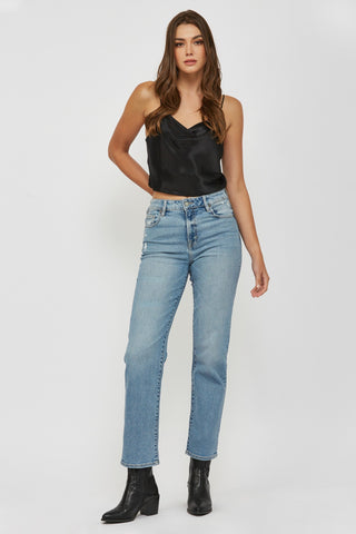 Solene Classic Straight Leg Jeans