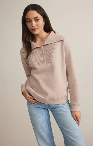 Sonata Fleece Half Zip Sweatshirt