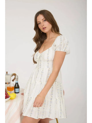 Lila Garden Mini Dress