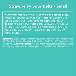 Strawberry Sour Belts