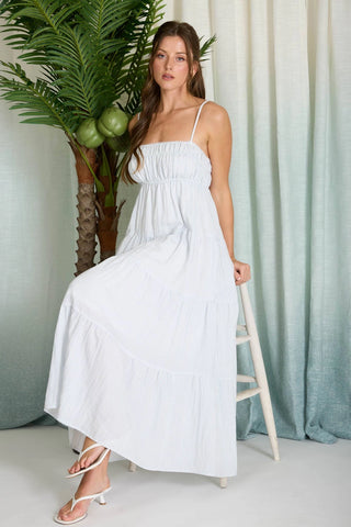 Sloane Stripe Midi Dress