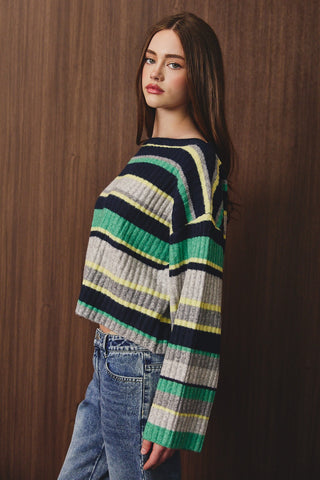 Merritt Striped Sweater