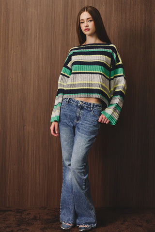 Merritt Striped Sweater