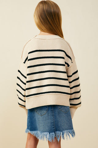 Girls Weekend Stripe Sweater