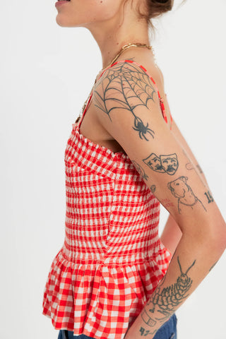 Sundance Gingham Tank | Free People