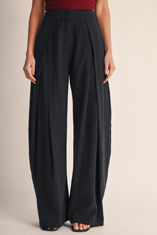Hartley Pleated Wide Leg Trouser