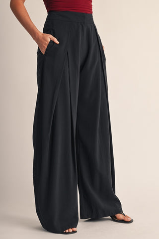 Hartley Pleated Wide Leg Trouser