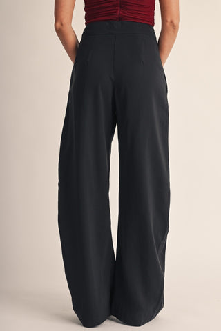 Hartley Pleated Wide Leg Trouser