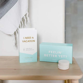Chez Gagné Shower Steamers | I Need A Vacation