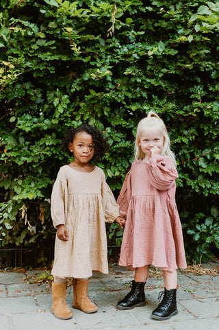 Toddlers Verona Dress - Mocha