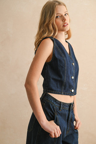 Renley Denim Vest