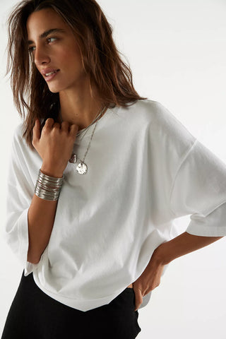 We The Free Perfect Oversized Tee | White
