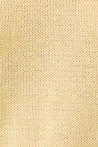 Willa Pleated Sleeve Sweater | Light Yellow