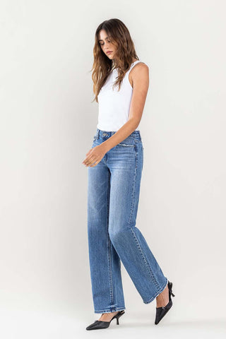 Yuletide Wide Leg Jeans